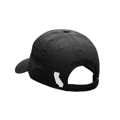 Black baseball cap with map of California, perfect for West Coast enthusiasts – DSY Lifestyle
