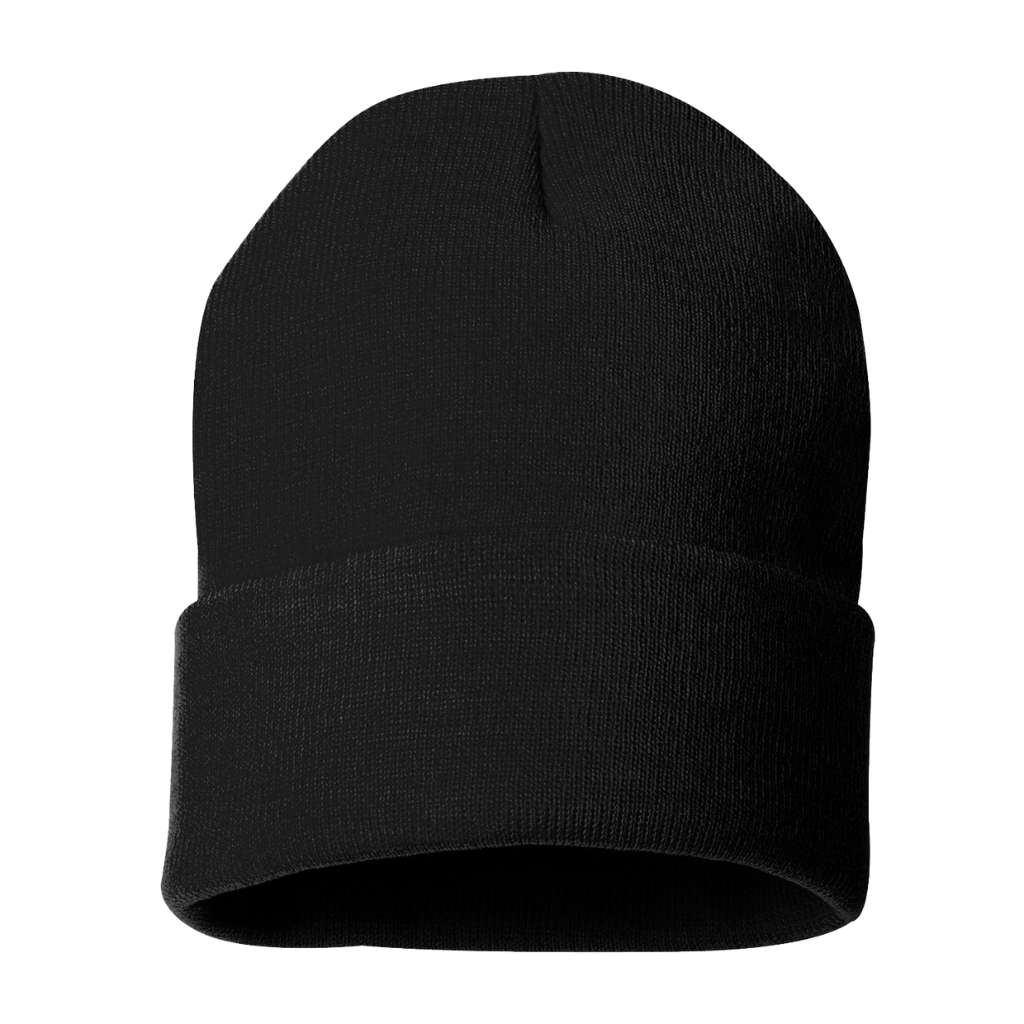 Black Cuffed Beanie Cap - DSY Lifestyle