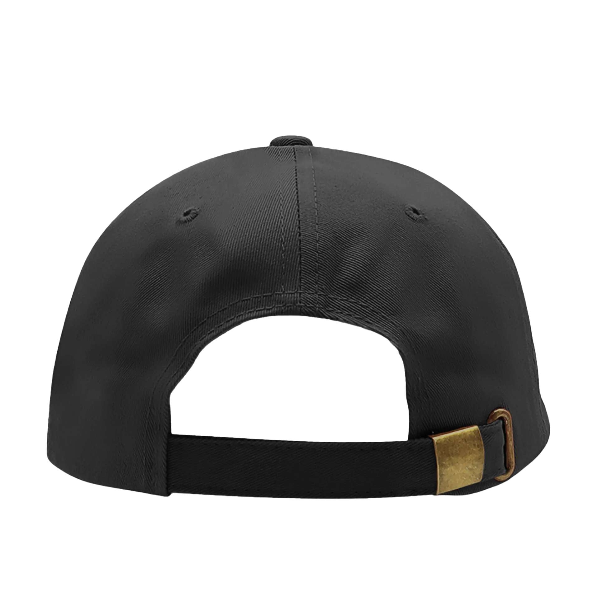 Back of Baseball Cap showing Brass buckle - DSY Lifestyle
