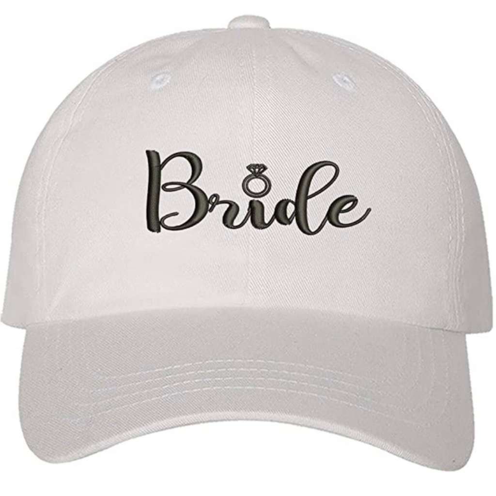 Bride &amp; Groom Baseball Hat Set