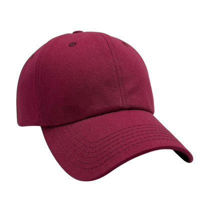 Burgundy Classic Baseball Cap - DSY Lifestyle Baseball Hats