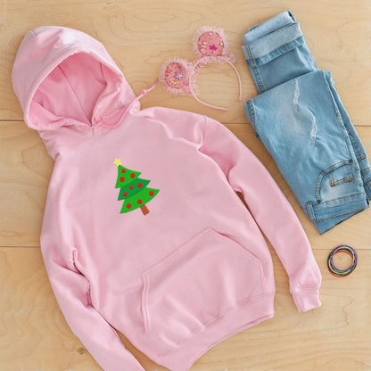 Christmas Tree Embroidered Sweatshirt