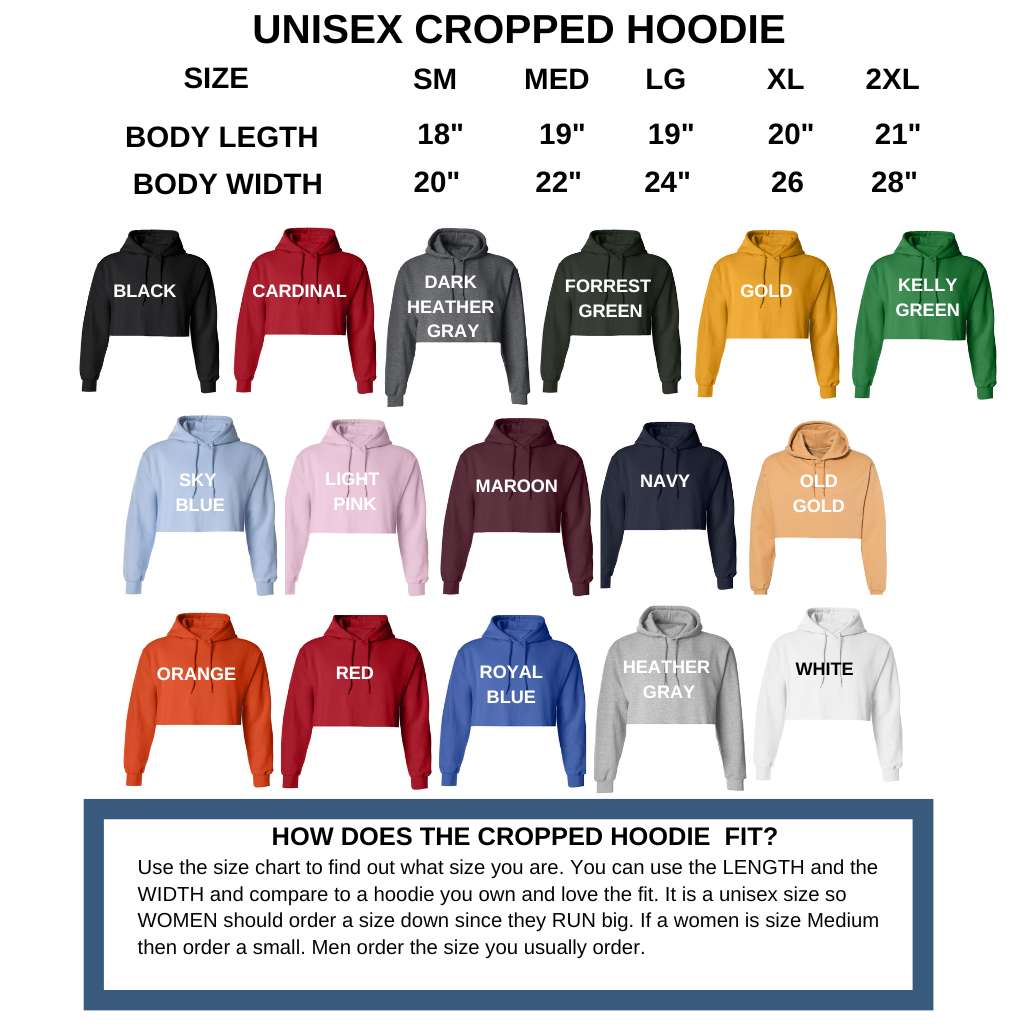 Crewneck Cropped Hoodie Sweatshirt - DSY Lifestyle