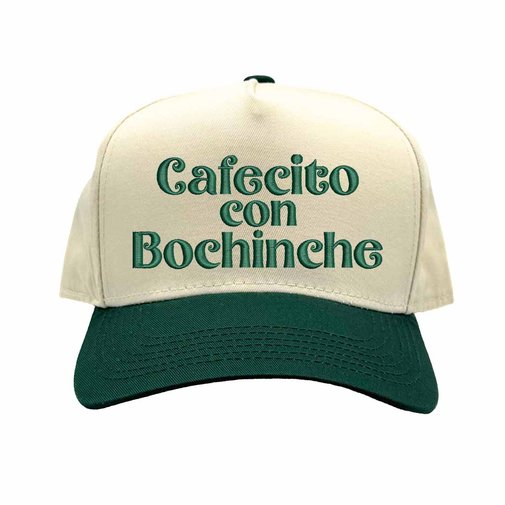 Cafecito con bochinche Two Tone Baseball Hat