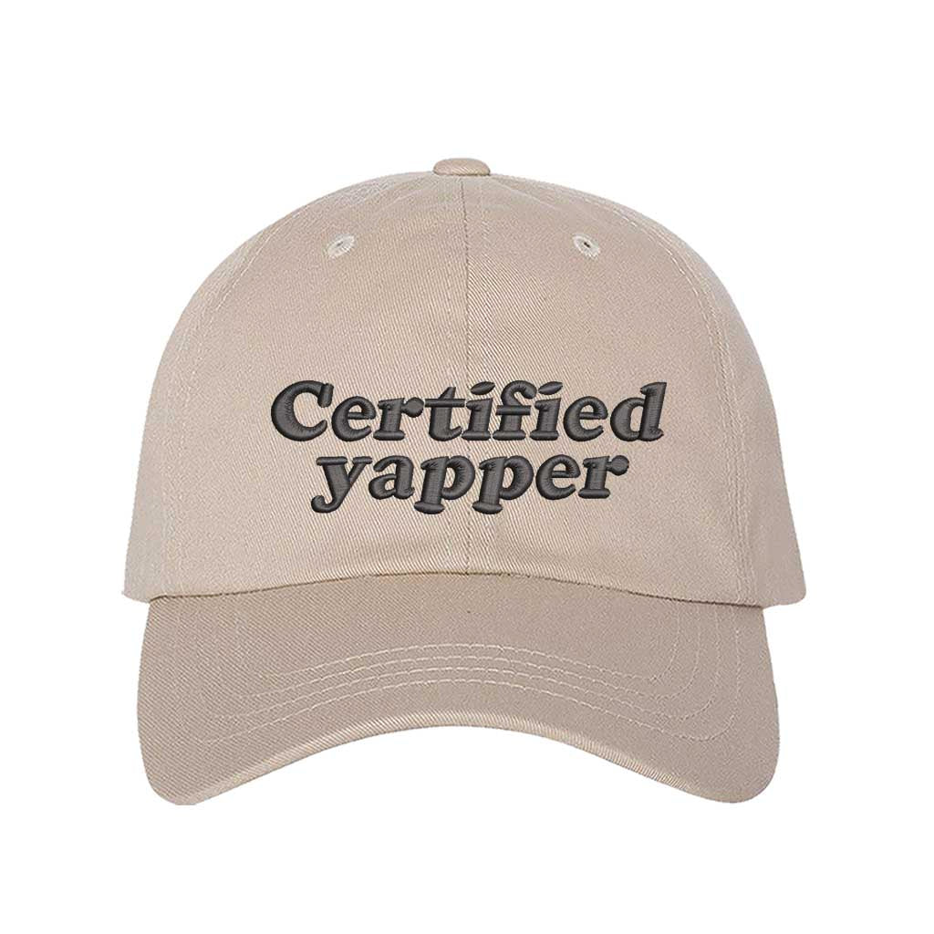 Stone Certified Yapper Baseball Hat – A fun embroidered cap for those who love to chat and always have something to say – DSY Lifestyle