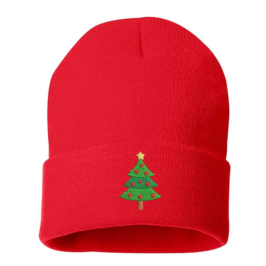Cozy Christmas Tree Beanie - Festive & Stylish Holiday Accessory