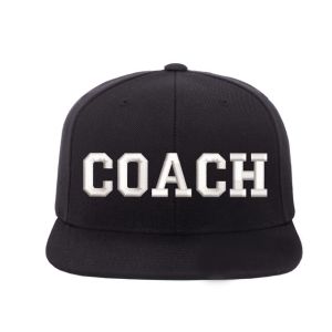 Coach Flat Bill Snapback Hat