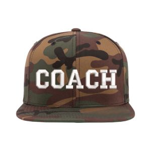 Coach Flat Bill Snapback Hat