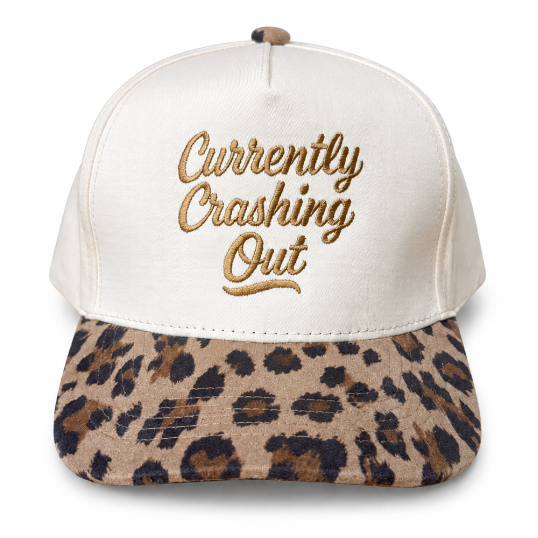 Leopard Brim Trucker Hat
