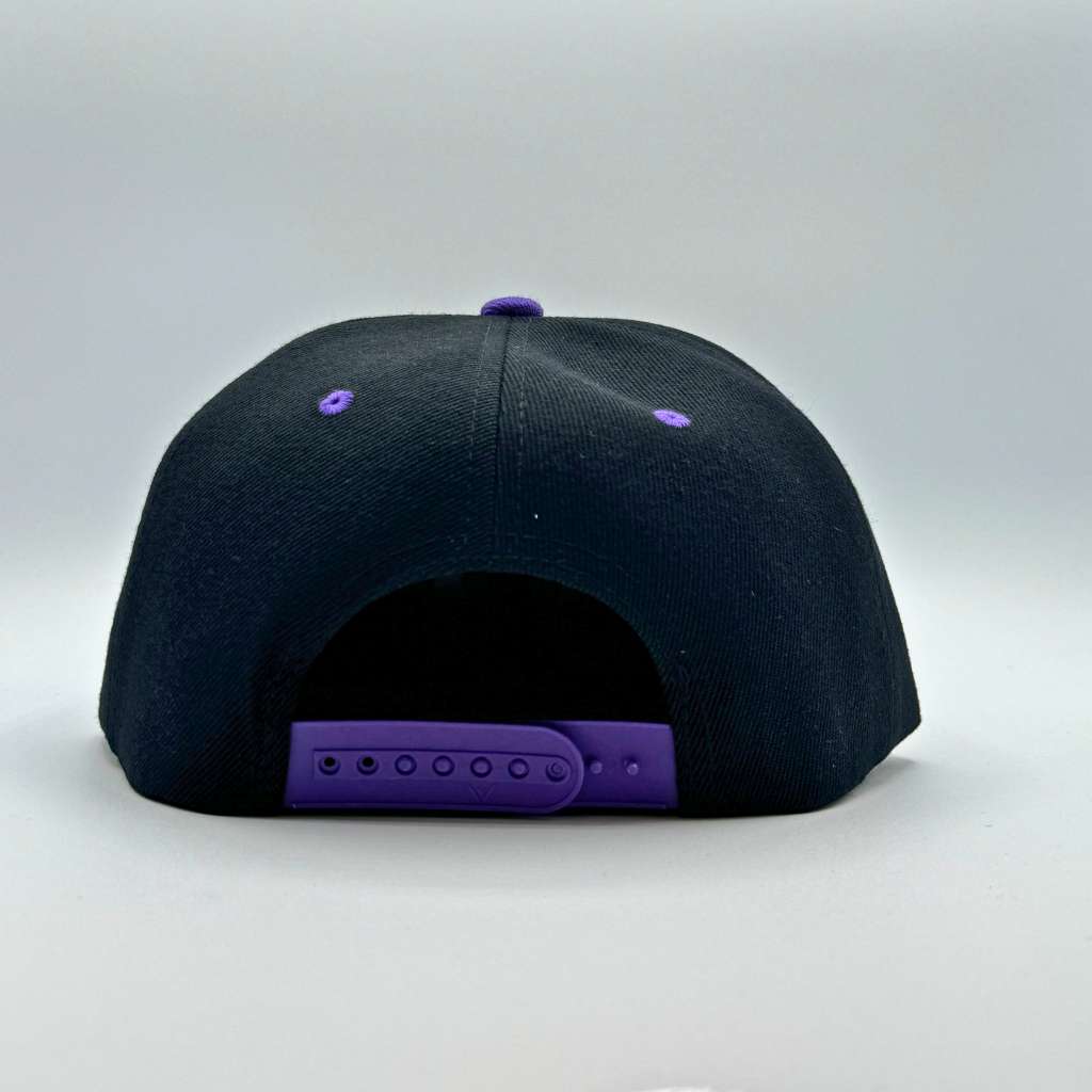 Custom Initial Two Tone Flat Bill Snapback