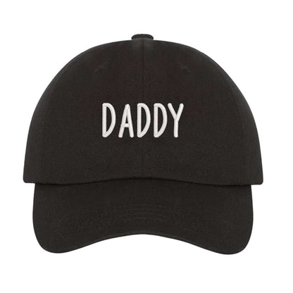 Black Baseball Hat embroidered with Daddy - DSY Lifestyle