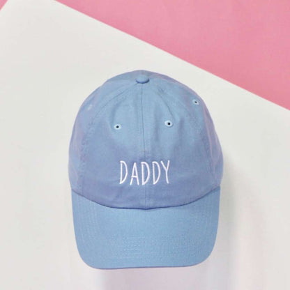 Sky Blue Baseball Hat embroidered with Daddy - DSY Lifestyle