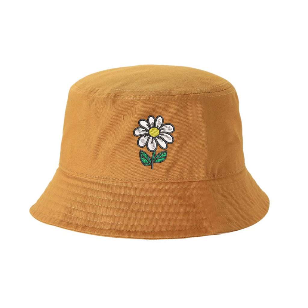 Daisy Stem Bucket Hat - Spring Bucket Hat