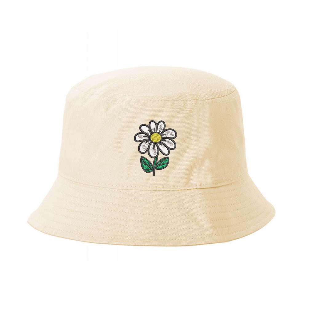 Daisy Stem Bucket Hat - Spring Bucket Hat