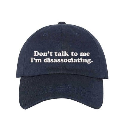 Navy Blue embroidered baseball hat with &quot;Don&