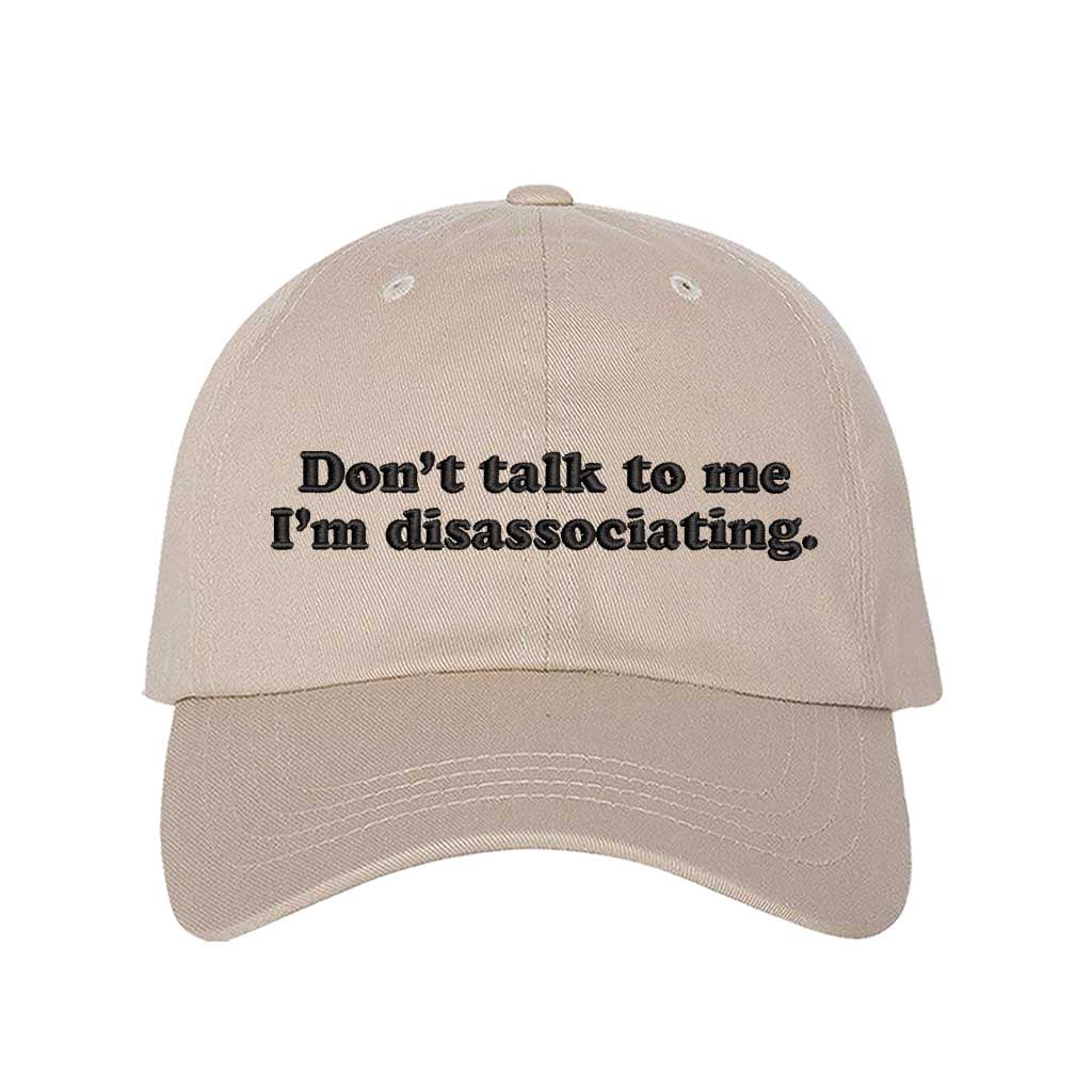 Stone embroidered baseball hat with &quot;Don&