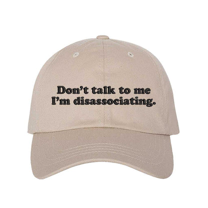 Stone embroidered baseball hat with &quot;Don&