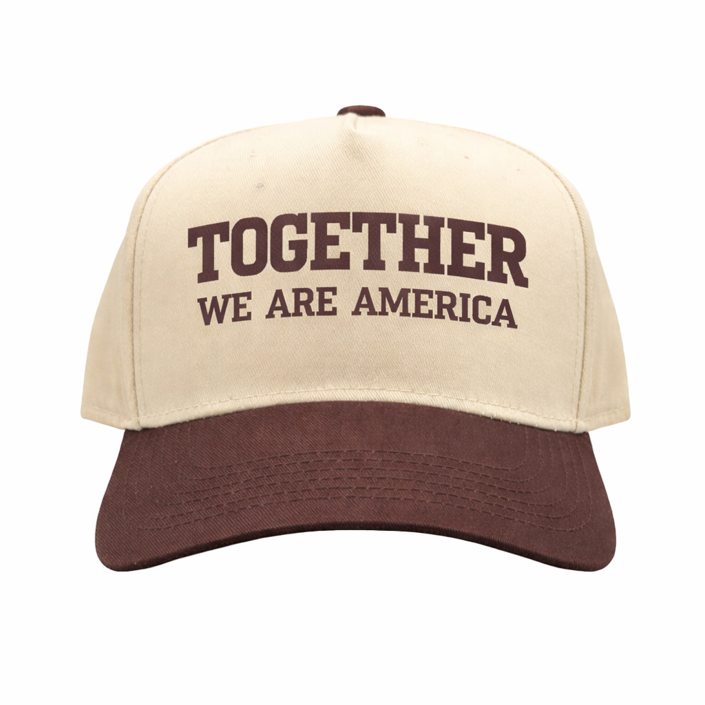 Together We Are America Hat – Unity &amp; Latina Pride Embroidered Baseball Cap