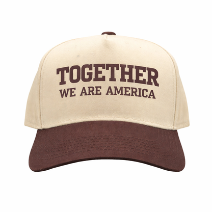 Together We Are America Hat – Unity &amp; Latina Pride Embroidered Baseball Cap