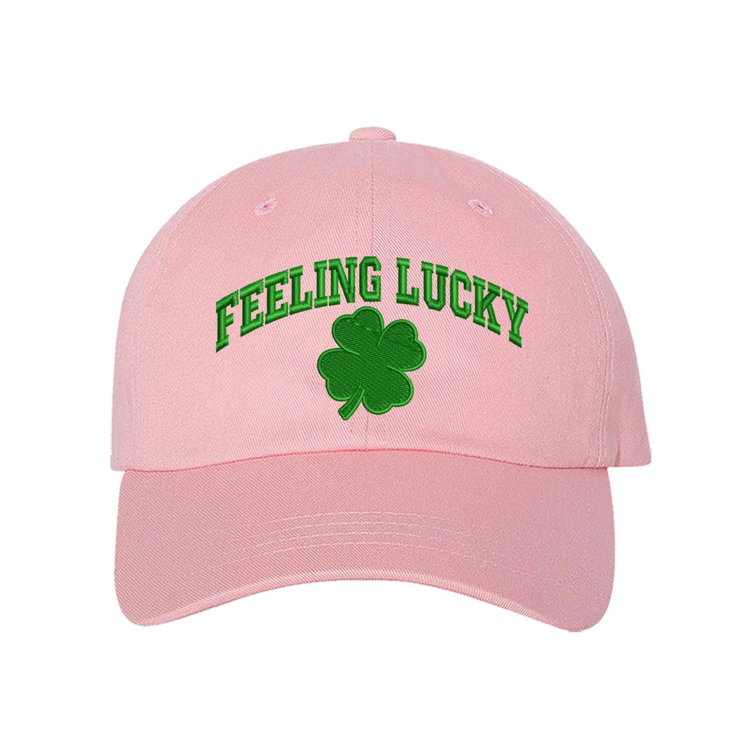 Pink Baseball Hat Embroidered with the phrase &