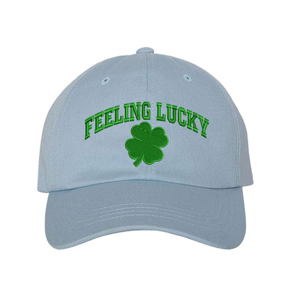 Sky Blue Baseball Hat Embroidered with the phrase &