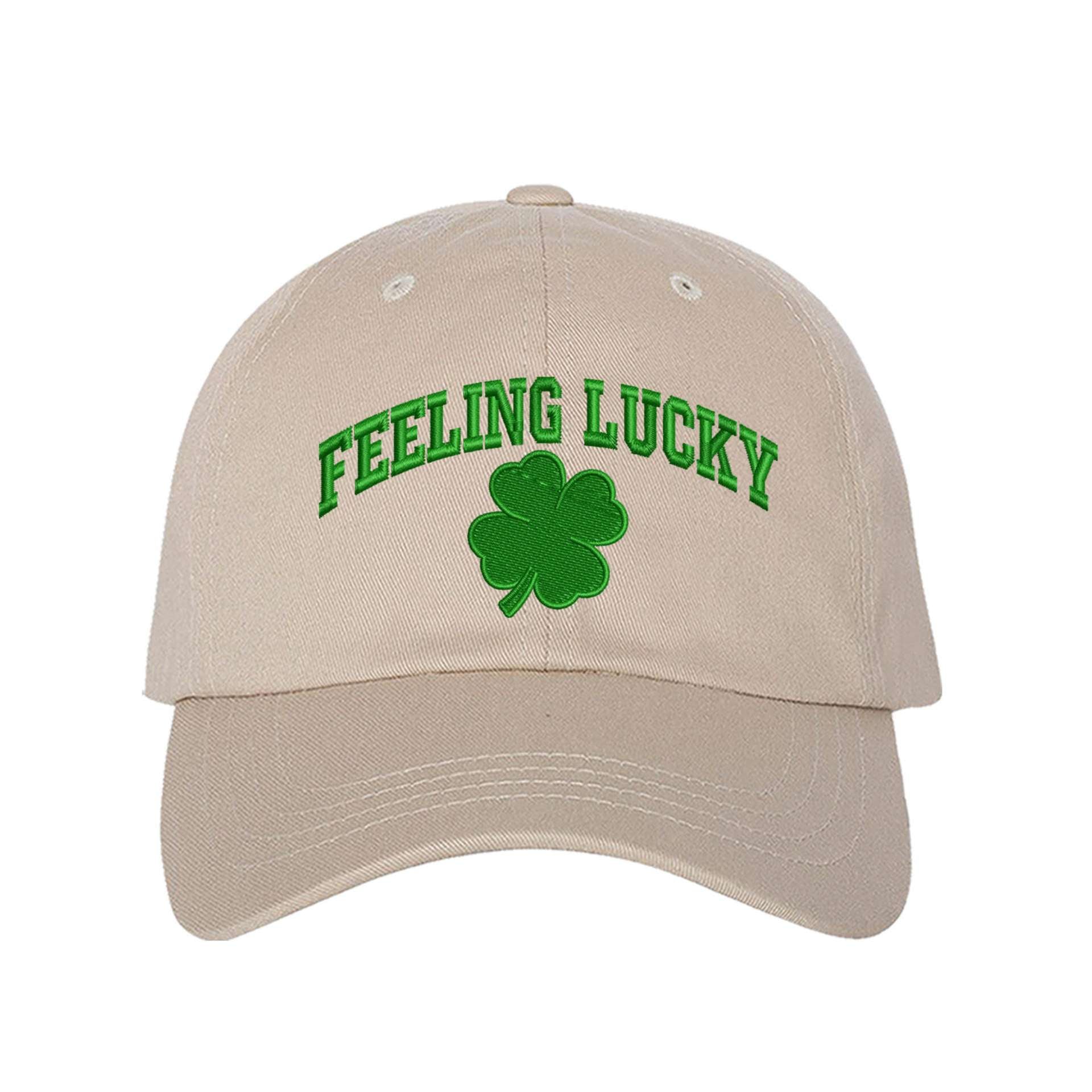 Stone Baseball Hat Embroidered with the phrase &