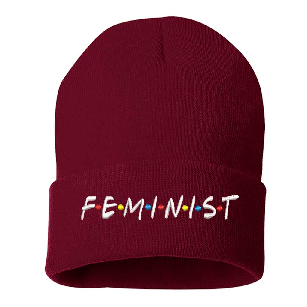 Cozy beanie beanie with Latina embroidered in white, perfect for winter warmth and showcasing latina pride - DSY Lifestyle