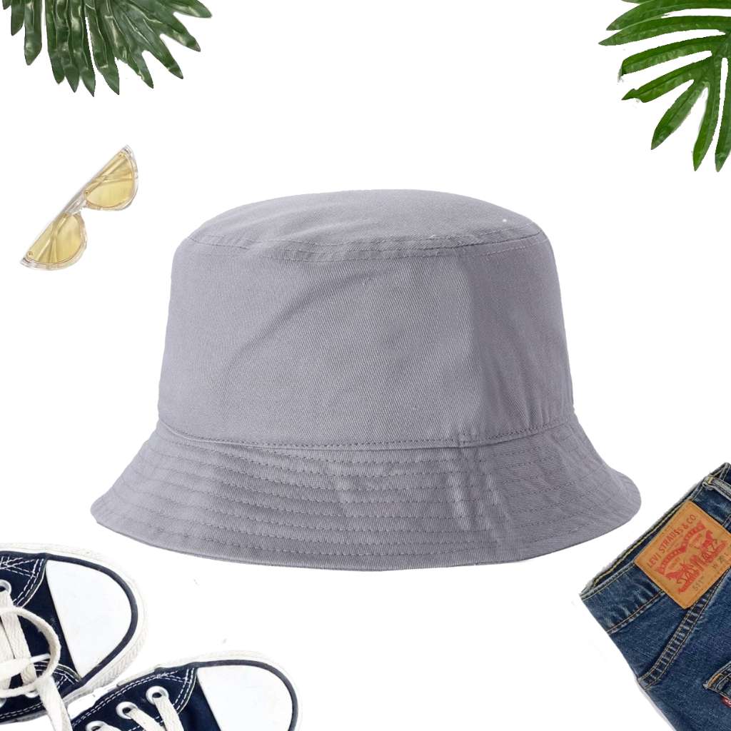 Gray Classic Bucket Hat - DSY Lifestyle