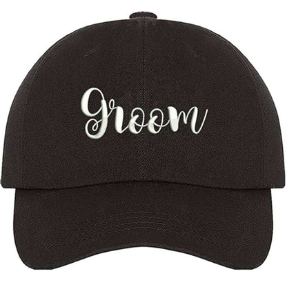 Bride &amp; Groom Baseball Hat Set