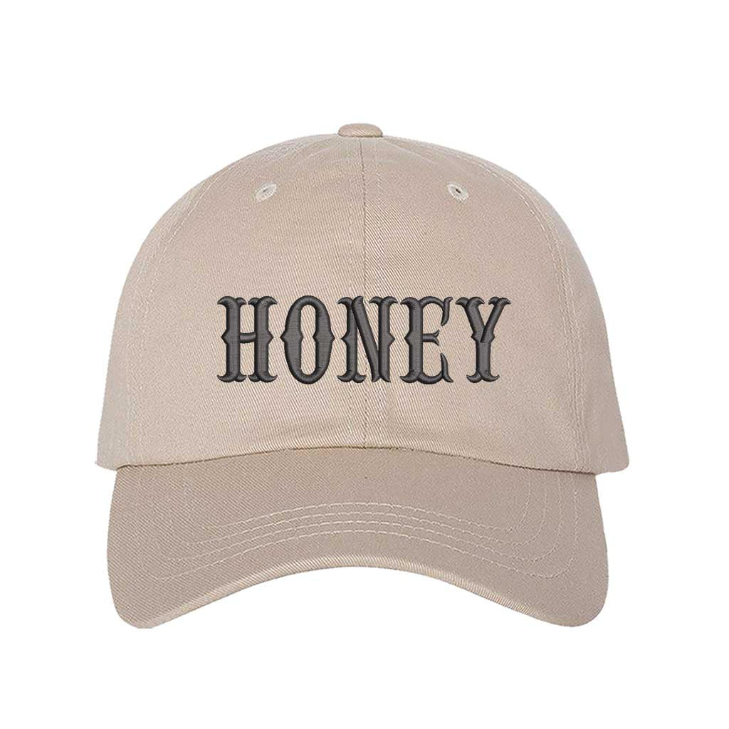 Stone Honey embroidered baseball hat with cute and stylish lettering, perfect for casual outfits and everyday wear – DSY Lifestyle