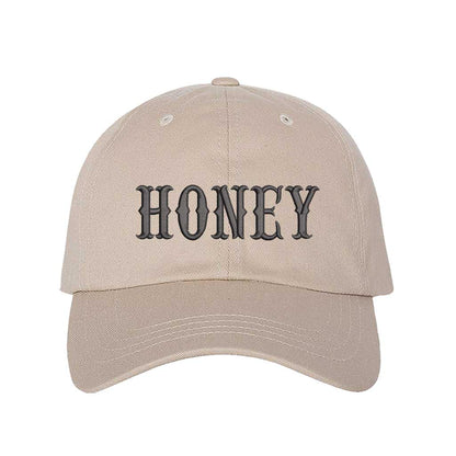 Stone Honey embroidered baseball hat with cute and stylish lettering, perfect for casual outfits and everyday wear – DSY Lifestyle