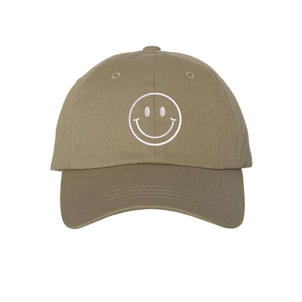 Happy Face Khaki baseball cap- DSY Lifestyle