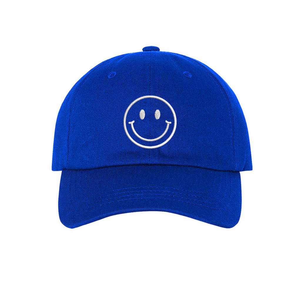 Happy Face Royal Blue baseball cap- DSY Lifestyle