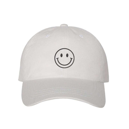 Happy Face White baseball cap- DSY Lifestyle