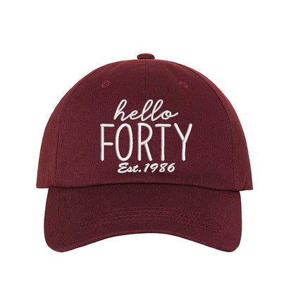 Hello Birthday Baseball Hat