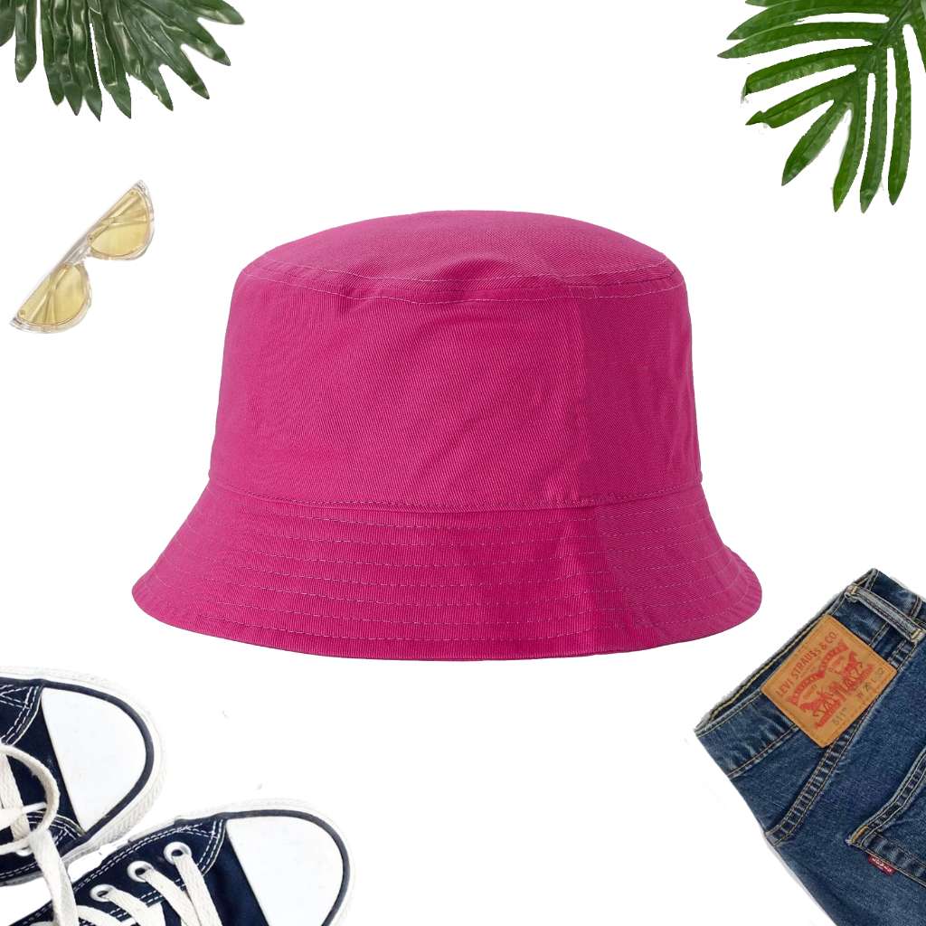 Hot Pink Classic Bucket Hat - DSY Lifestyle