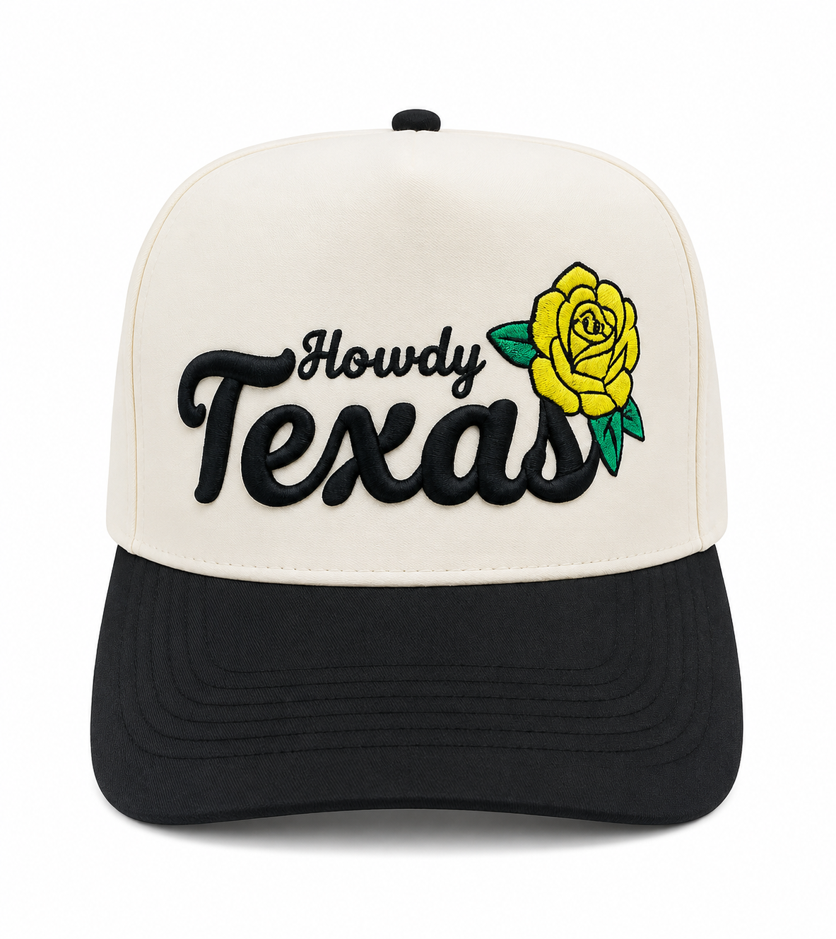 Howdy Texas Two-Tone Baseball Hat | Western Statement Hat for Women
