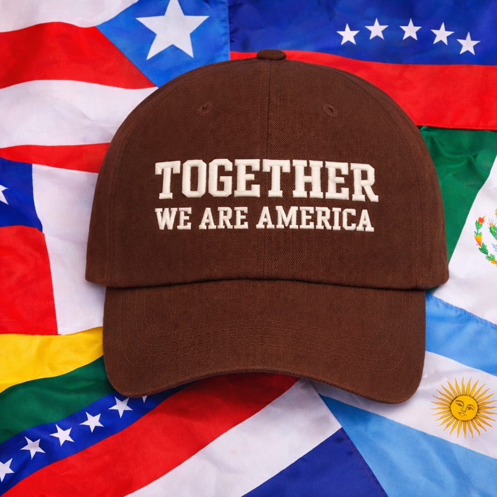 Together We Are America Hat – Viral Quote Inspired by Bad Bunny Halftime Moment