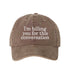 Chocolate Brown I’m Billing You For This Conversation Washed Statement Baseball Hat – a washed, relaxed-fit statement cap designed for everyday comfort and real-life moods. Trendy, adjustable, and effortlessly stylish. - DSY Lifestyle