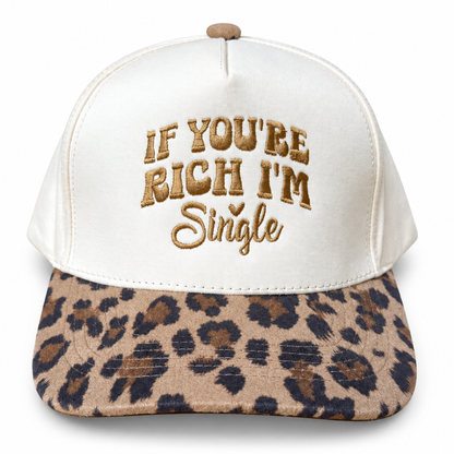 Leopard Brim Trucker Hat