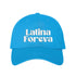 Aqua Latina Foreva Embroidered Baseball Hat featuring bold embroidered lettering, adjustable hook and loop closure, and breathable cotton fabric – DSY Lifestyle