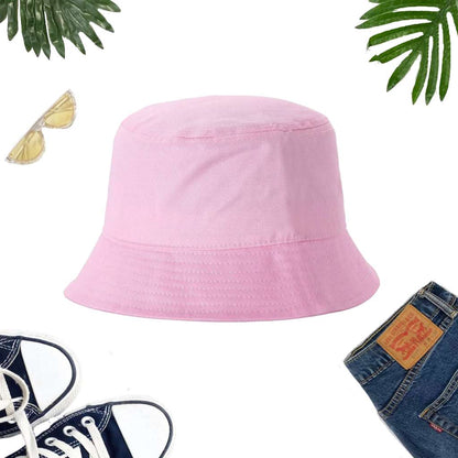 Light Pink Classic Bucket Hat - DSY Lifestyle