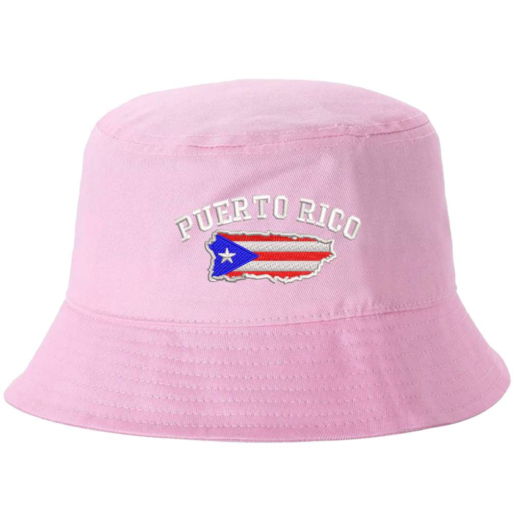 Puerto Rico Flag Map Baseball Hat