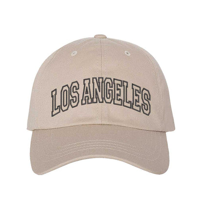 Stone Los Angeles Outline Baseball Hat – A stylish, embroidered cap featuring a minimalist LA outline, perfect for West Coast enthusiasts – DSY Lifestyle