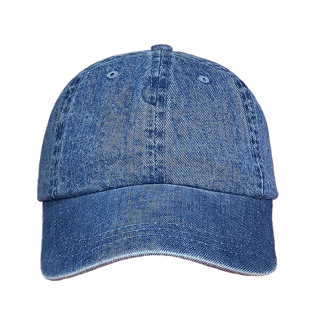 Light Denim Classic Baseball Cap - DSY Lifestyle Baseball Hats