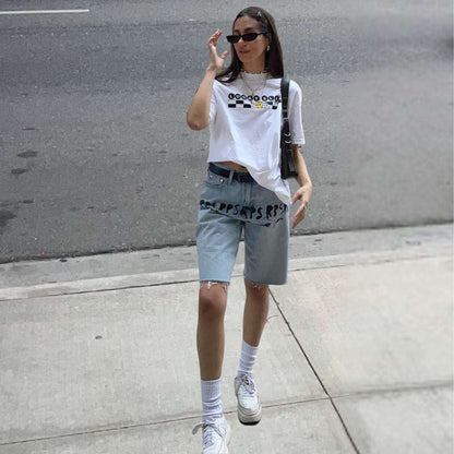 Lucky Slay Washed Oversized Tee