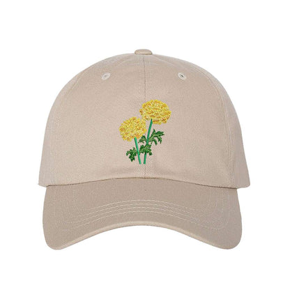 Marigold Flower Baseball Hat