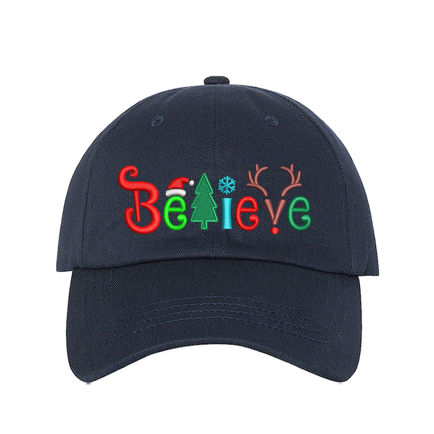 Believe Baseball Hat | Christmas Baseball Cap