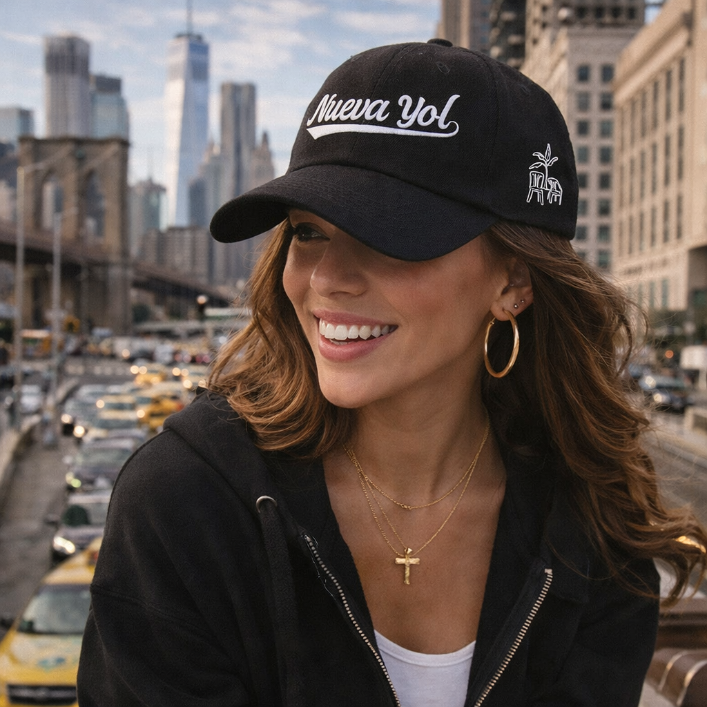 Nueva Yol Embroidered Baseball Hat