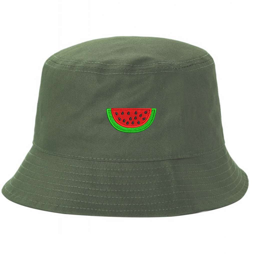 Watermelon Bucket Hat - Fruit Bucket Hat